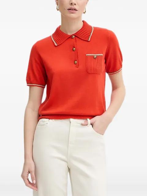 button pocket knitwear by LUISA SPAGNOLI