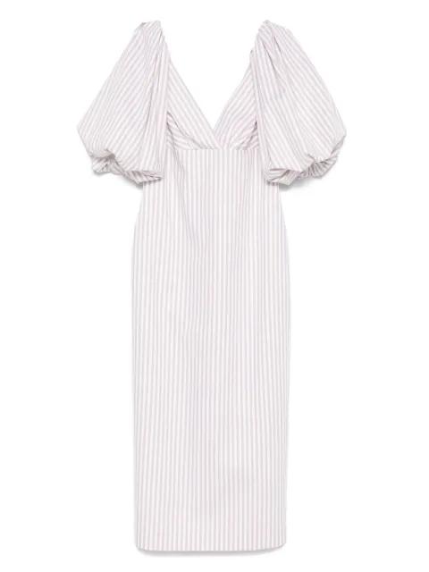 cotton midi dress by LUISA SPAGNOLI