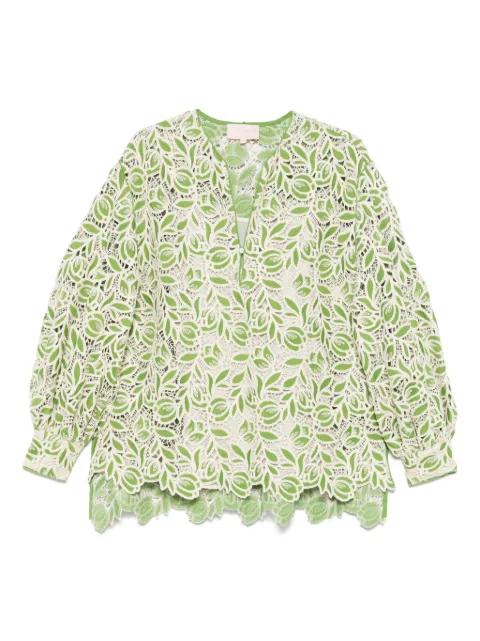 crochet blouse by LUISA SPAGNOLI