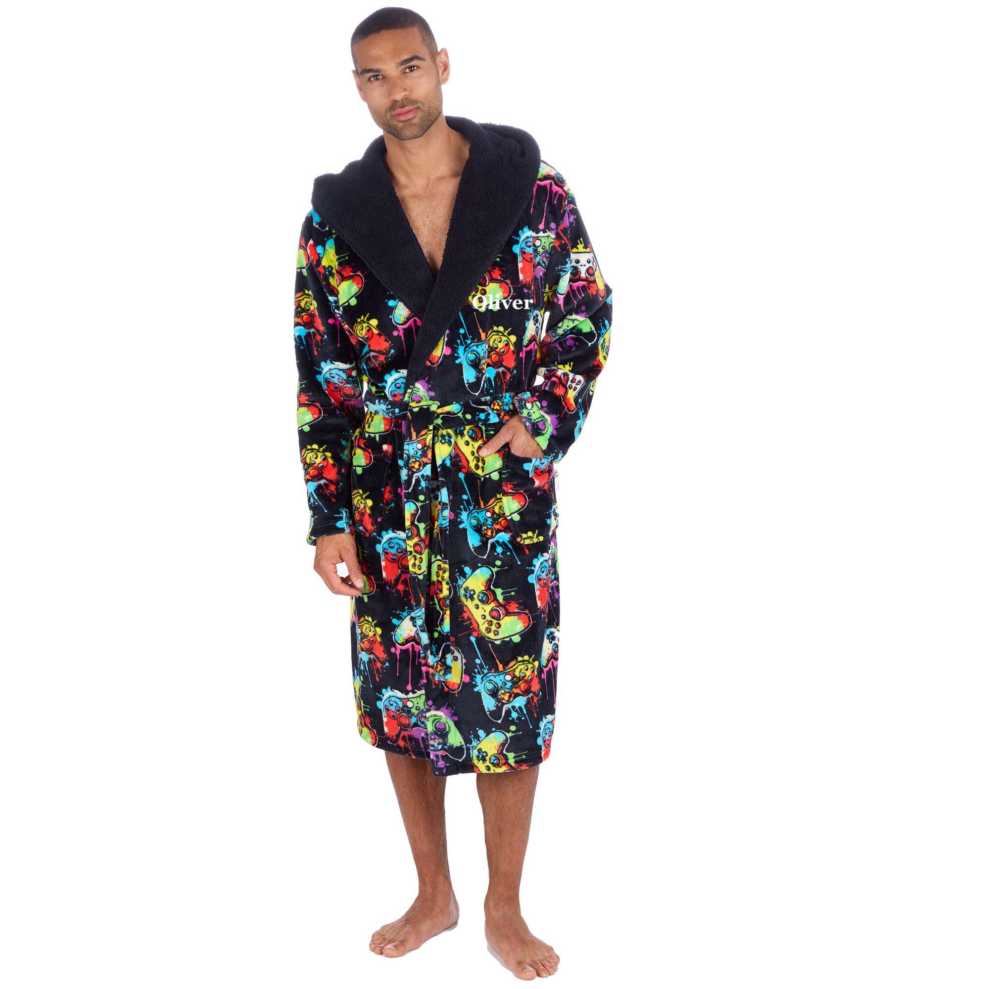 Personalised Gaming Dressing Gown by LULABAY