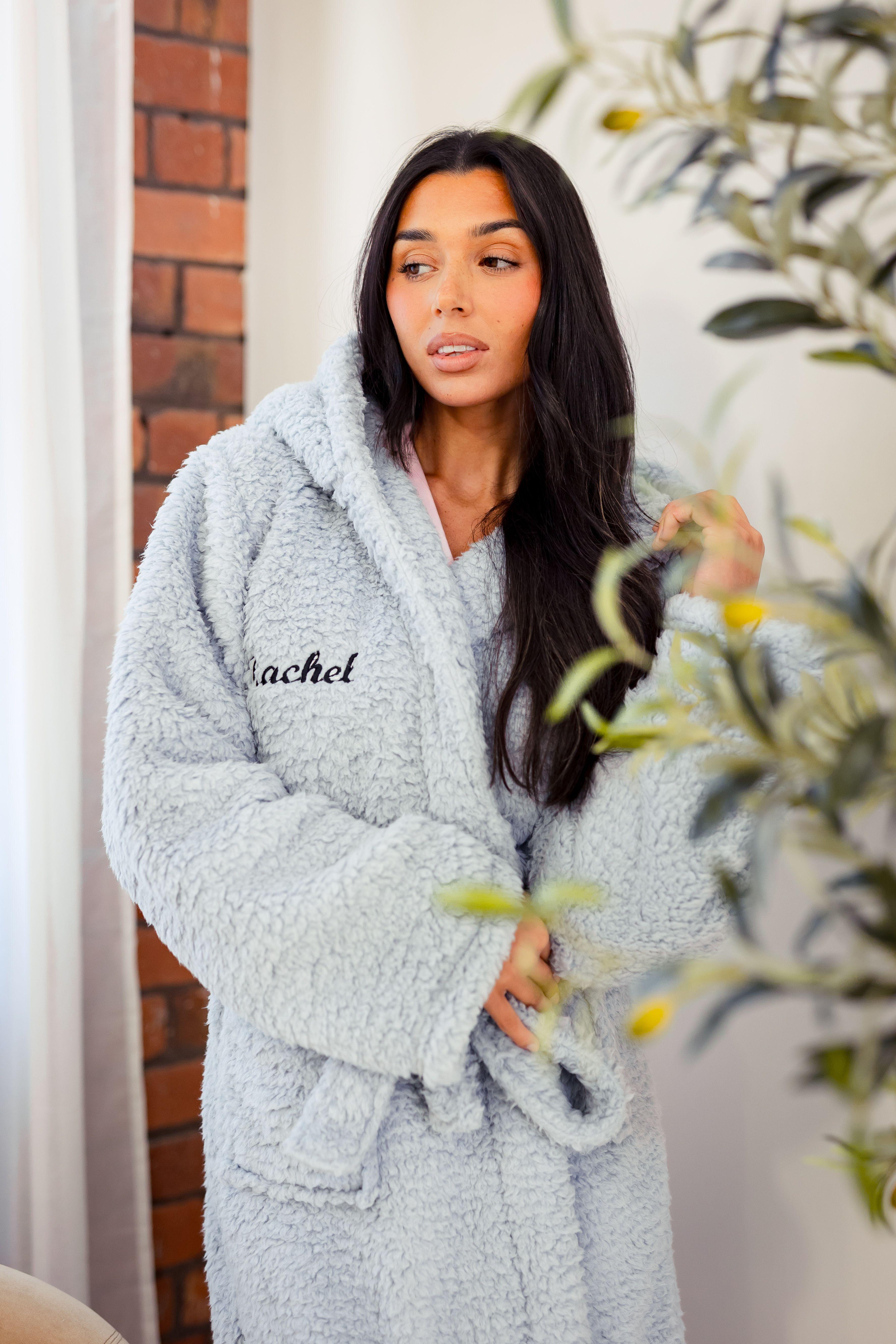 Personalised Premium Dressing Gown by LULABAY
