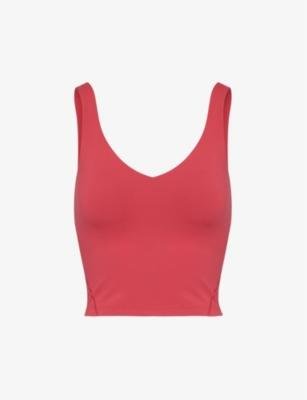 Align cropped stretch-woven top by LULULEMON