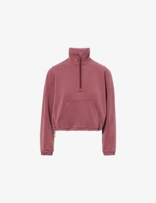 Brushed Softstreme Half-Zip Sweatshirt by LULULEMON