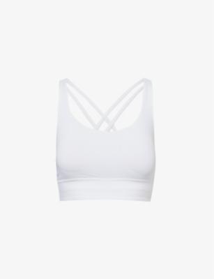 Energy Longline Cross-Back Stretch-Woven Bra by LULULEMON