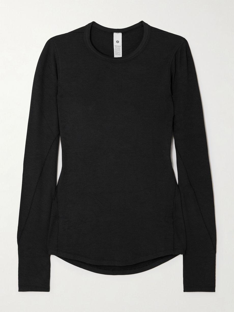 Hold Tight ribbed stretch LENZING™ Modal-jersey T-shirt by LULULEMON