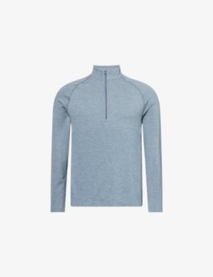 Metal Vent Half-Zip Stretch-Woven Top by LULULEMON