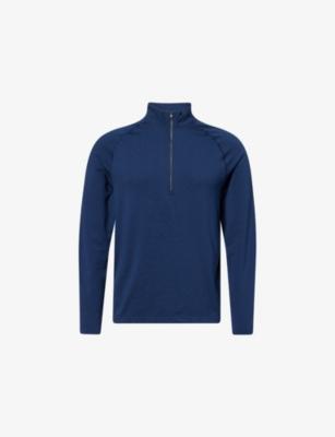 Metal Vent Tech Half-Zip Stretch-Woven Top by LULULEMON
