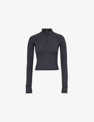 Rulu Run Half-Zip Stretch-Woven Top by LULULEMON