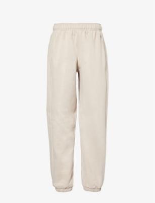 Scuba mid-rise relaxed-fit cotton-blend jogging bottoms by LULULEMON