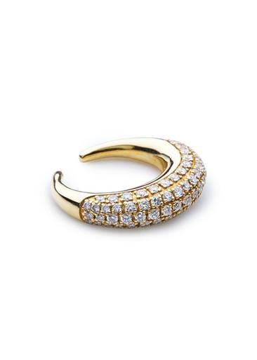 Polvorosa pavé Chiquto 18k gold ear cuff by LUMINOUS 27