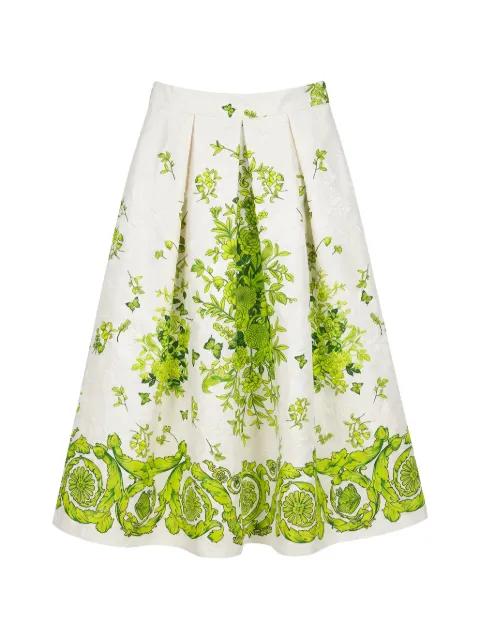 Luna T Athene floral-print midi skirt by LUNATICA MILANO