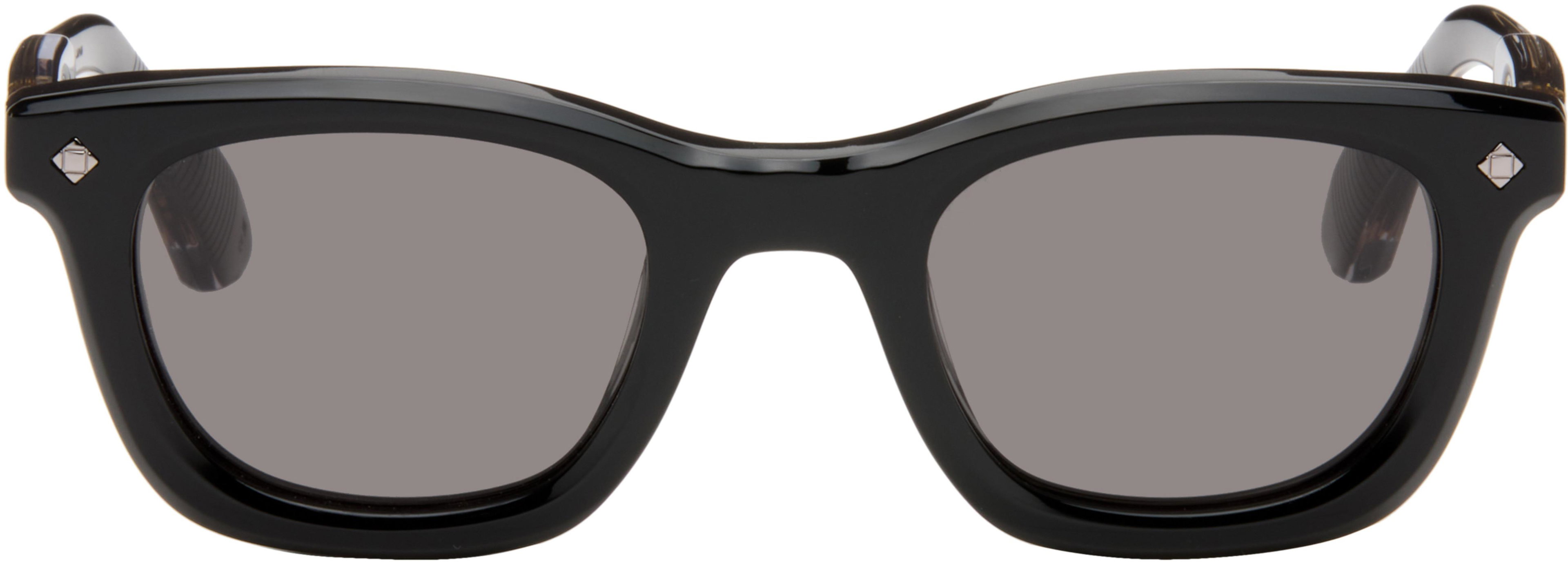 Black Forever Young Sunglasses by LUNETTERIE GENERALE