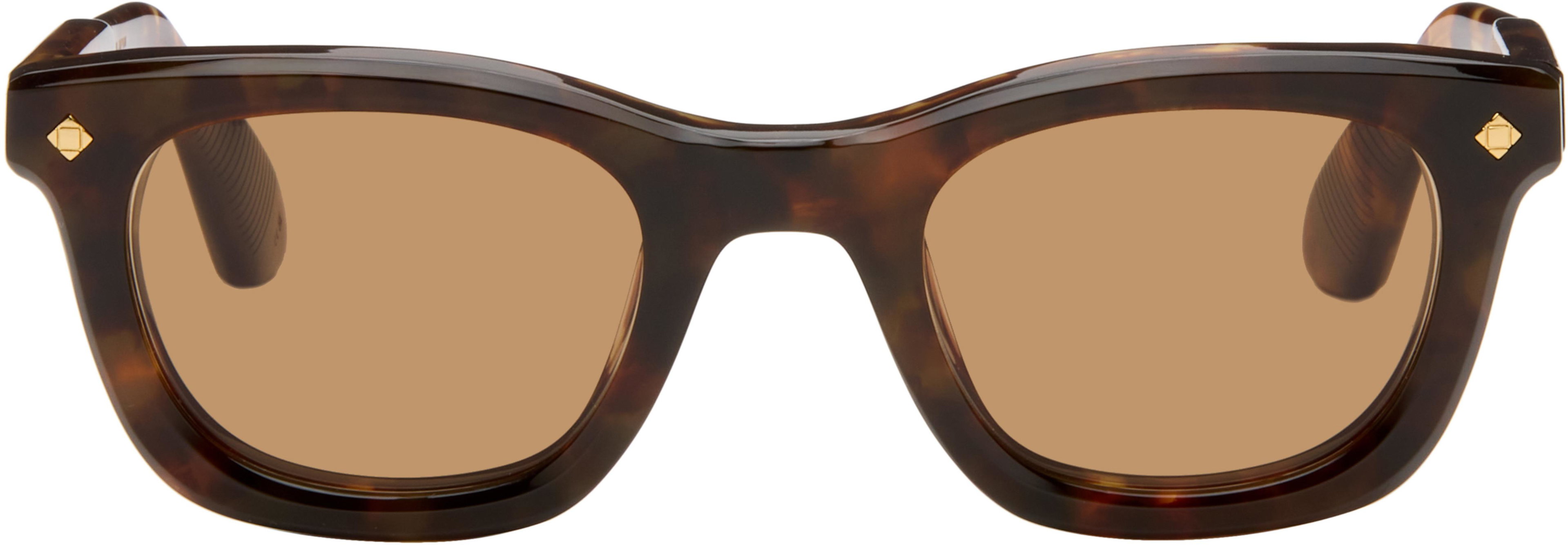Brown Forever Young Sunglasses by LUNETTERIE GENERALE