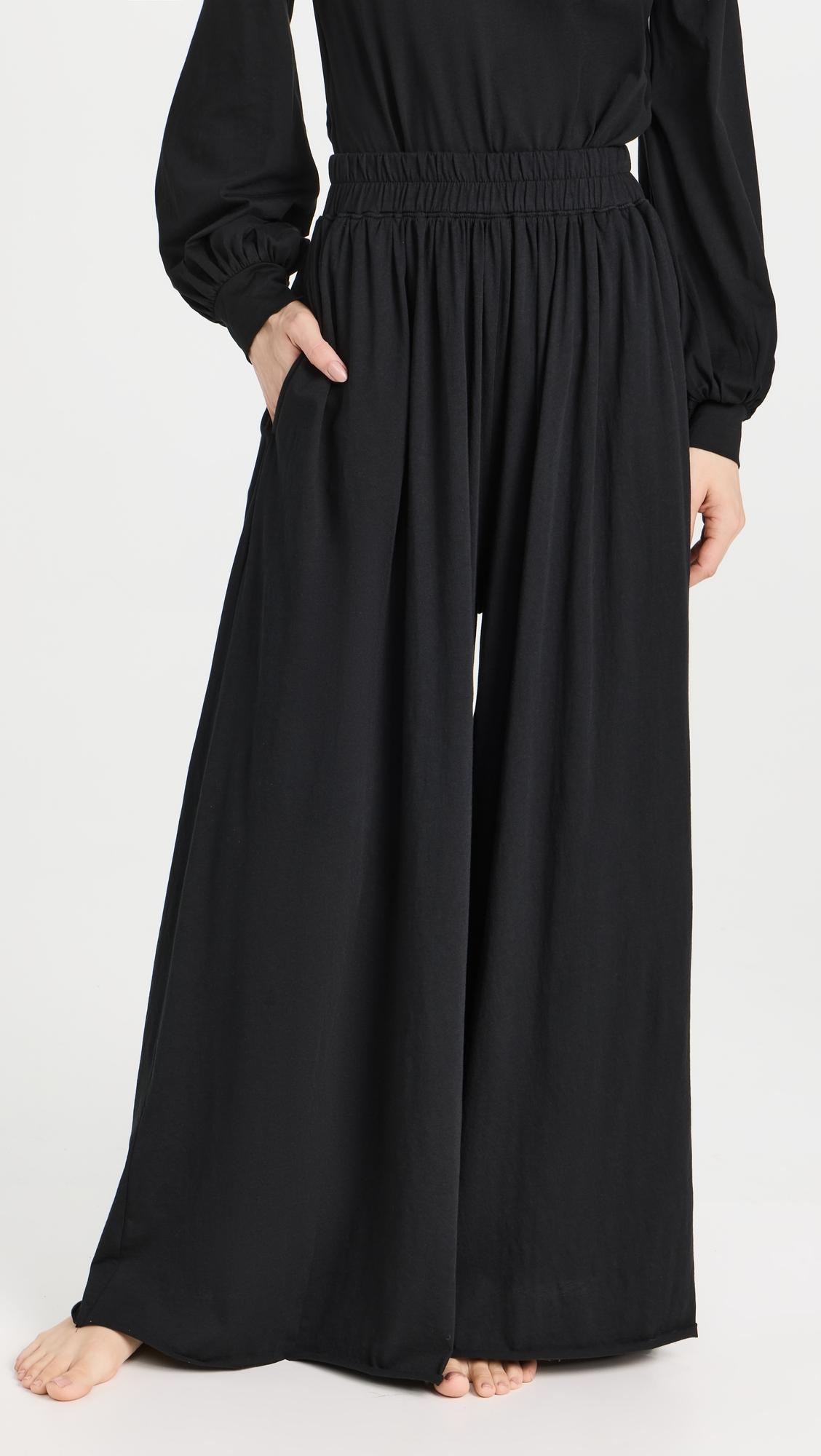 Pima Wide Leg Pants by LUNYA