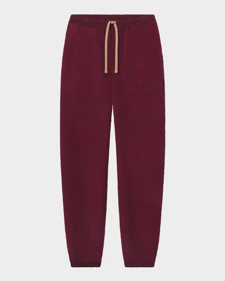 Silksweats Reversible Sherpa-Lined Joggers by LUNYA