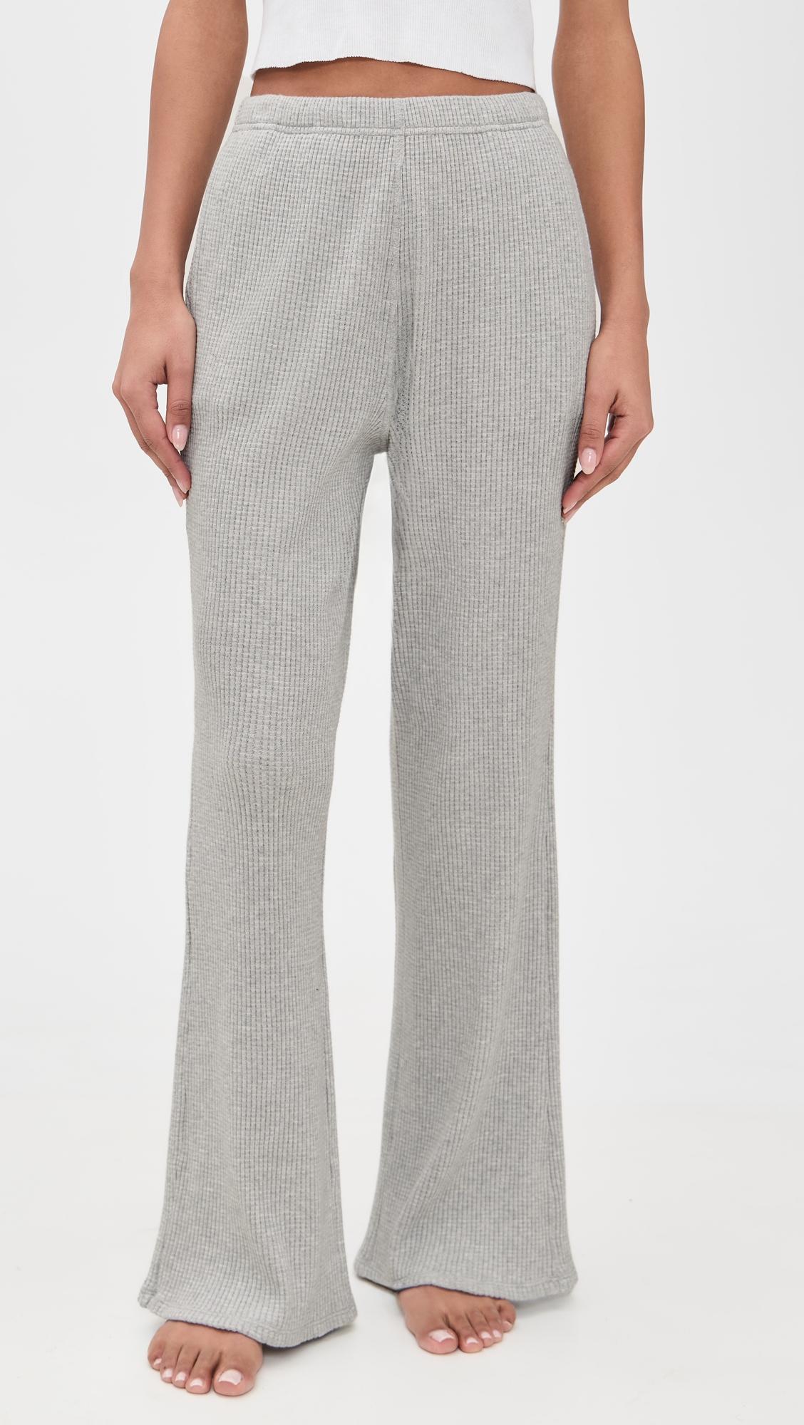 Wafflesoft Wide Leg Pants by LUNYA