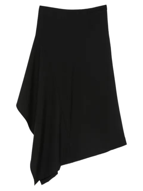 Angle midi skirt by LUTZ HUELLE