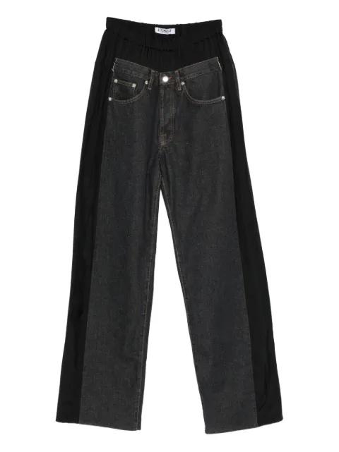 Low Denim trousers by LUTZ HUELLE