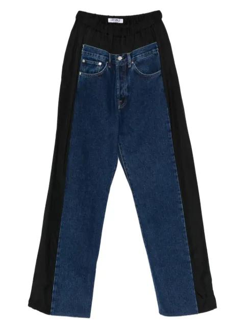 Low Denim trousers by LUTZ HUELLE