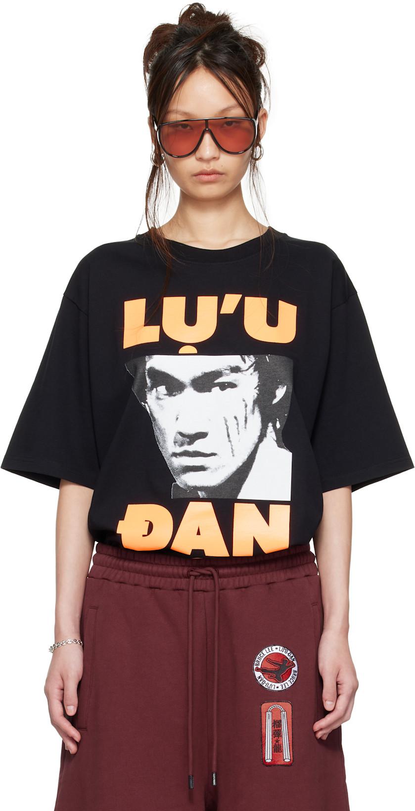 BRUCE LEE x LỰU ĐẠN Black Concert T-shirt by LU'U DAN