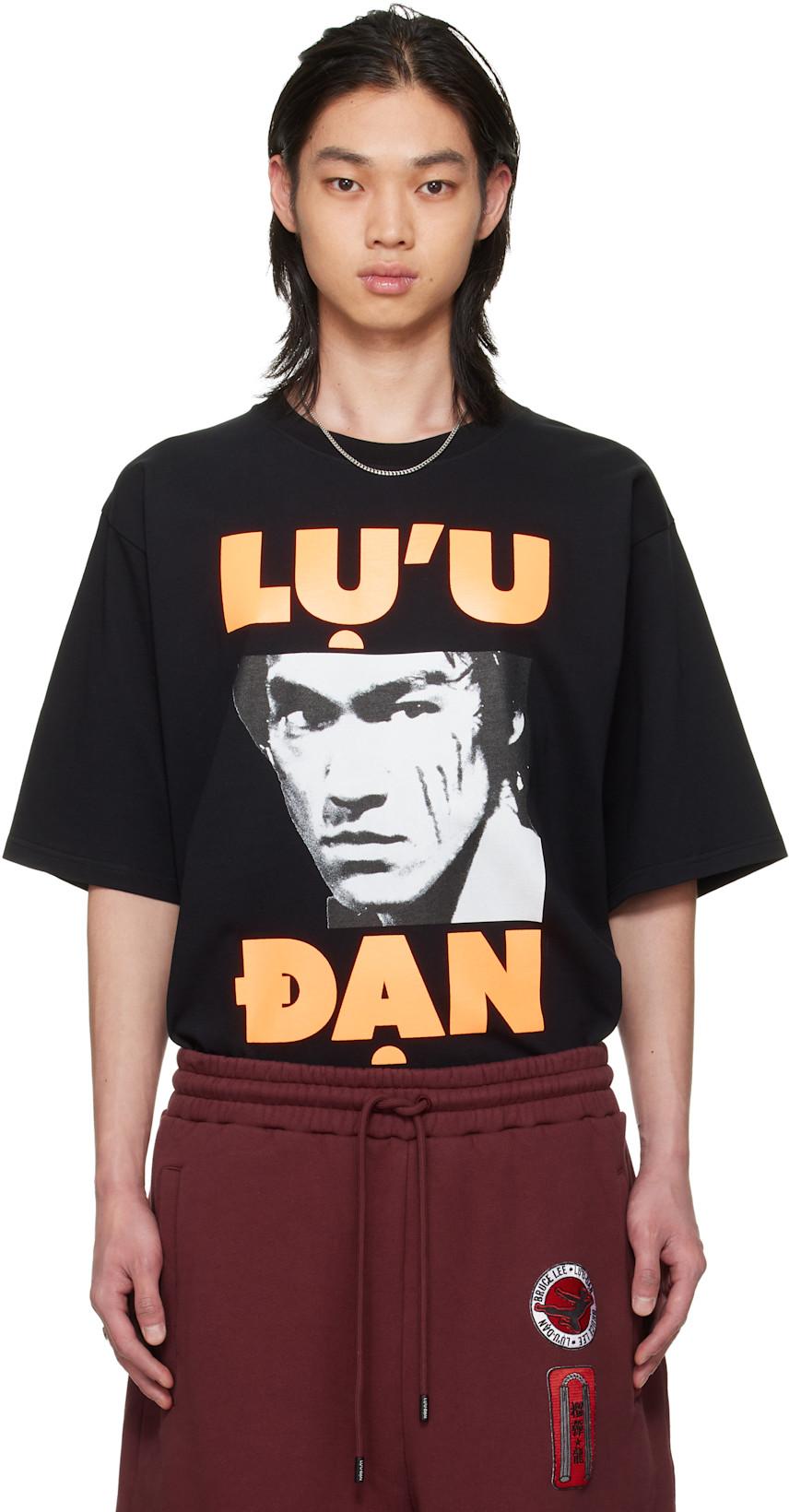 BRUCE LEE x LỰU ĐẠN Black Concert T-shirt by LU'U DAN