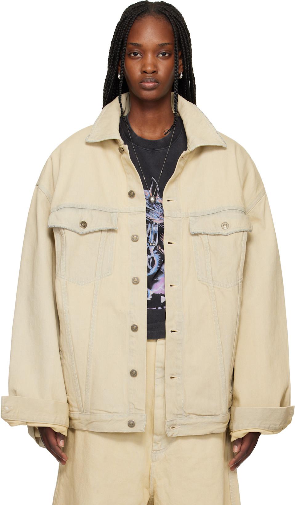 Off-White Drifter Denim Jacket by LU'U DAN
