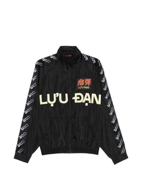 logo-embroidered windbreaker by LUU DAN