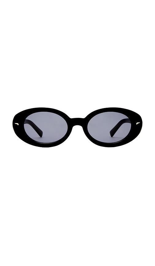 Luv Lou The Audrey Sunglasses in Black by LUV LOU