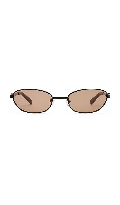 Luv Lou The Brooklyn Sunglasses in Black by LUV LOU
