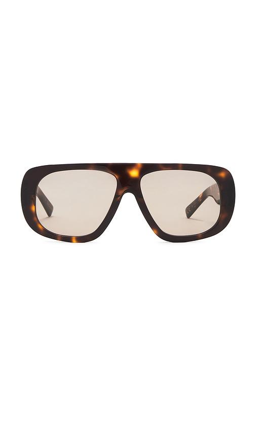 Luv Lou The Dionne Sunglasses in Brown by LUV LOU