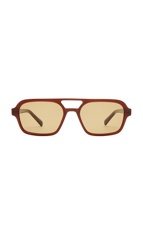 Luv Lou The Dusty Sunglasses in Cognac by LUV LOU