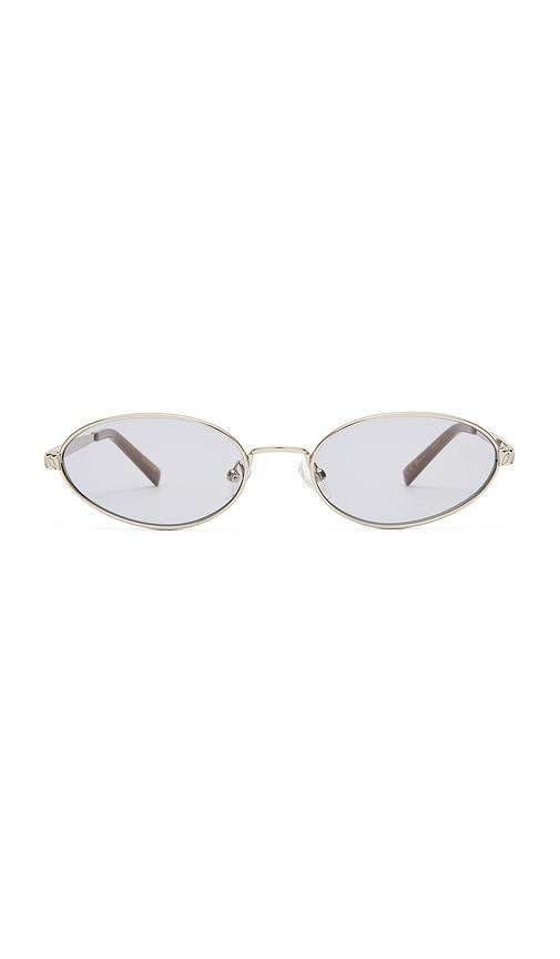 Luv Lou The Kendall Sunglasses in Metallic Silver by LUV LOU