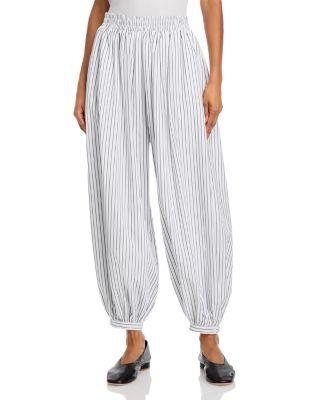 Striped Balloon Pants by LUVEE