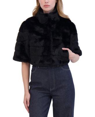 Faux Fur Mink Bolero by LYLA GRANT Faux Fur Mink Bolero by LYLA GRANT