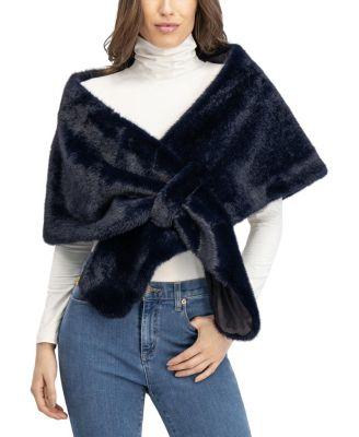 Faux Fur Mink Stole by LYLA GRANT