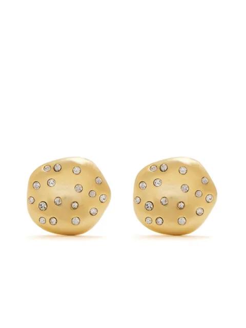 Aurora Dust embellished stud earrings by LYNYER