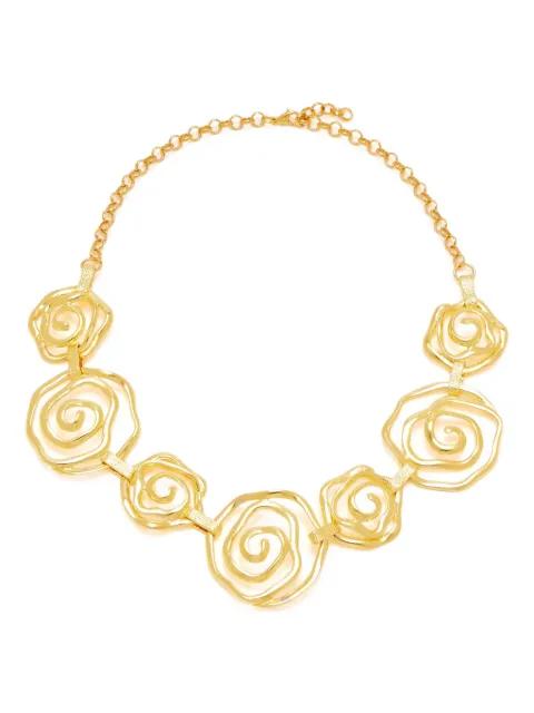 Rose pendant necklace by LYNYER