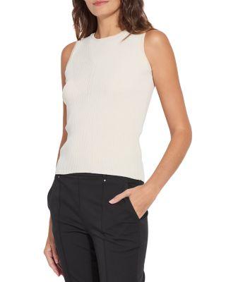 Allegra Ribbed Tank Top by LYSSE