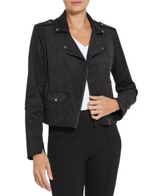 Amelia Moto Faux Leather Jacket by LYSSE