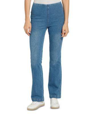 Baby Bootcut Jeans in Mid Wash by LYSSE