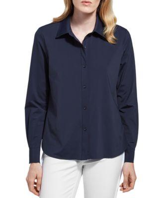 Connie Slim Button-Up Shirt by LYSSE