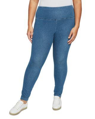 Denim Leggings by LYSSE