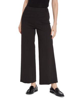 Erin High Rise Wide Leg Jeans in Black by LYSSE