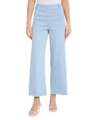 Erin High Rise Wide Leg Jeans in White by LYSSE