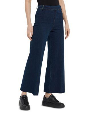 Erin Wide Leg Jeans in Indigo by LYSSE