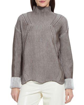 Hyacinth Funnel Neck Sweater by LYSSE