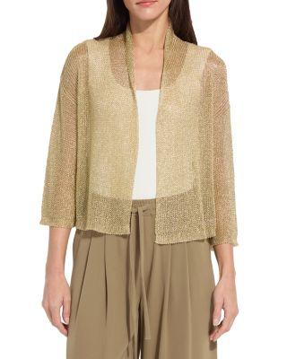 Oriana Metallic Shrug by LYSSE