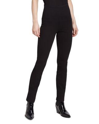 Plus Straight Leg Jeans in Black by LYSSE