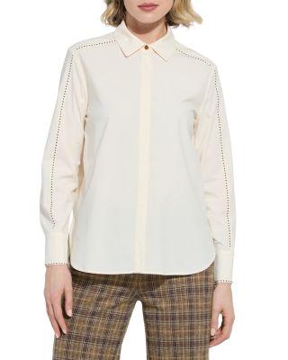 Rackel Crystal Embellished Shirt by LYSSE