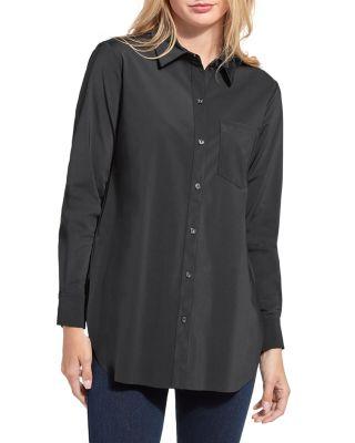Schiffer Long Sleeve Button Down Top by LYSSE